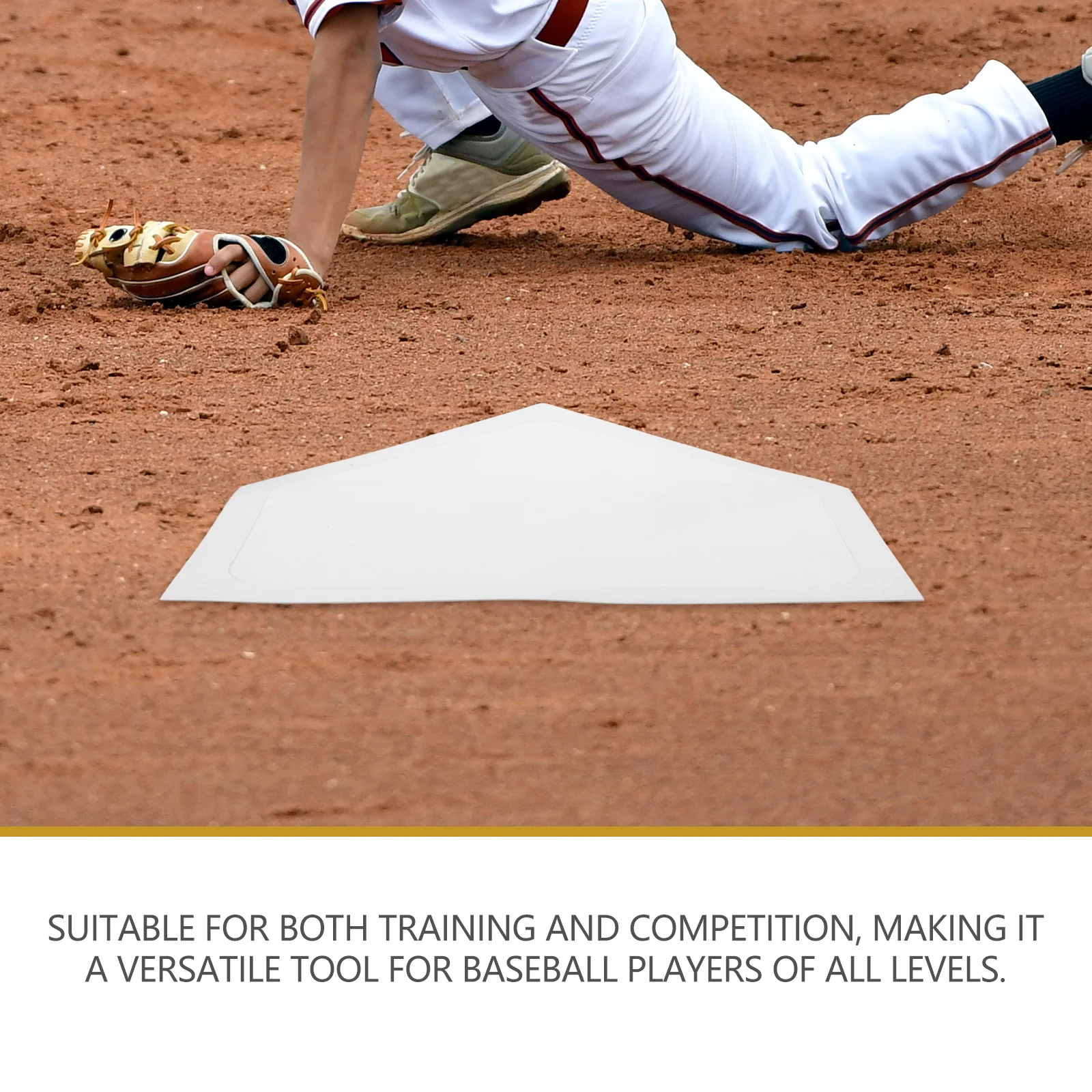 Baseball Training Landmark Plates Sports Aids Signs Marker Ground Marking Tools Equipment Mat