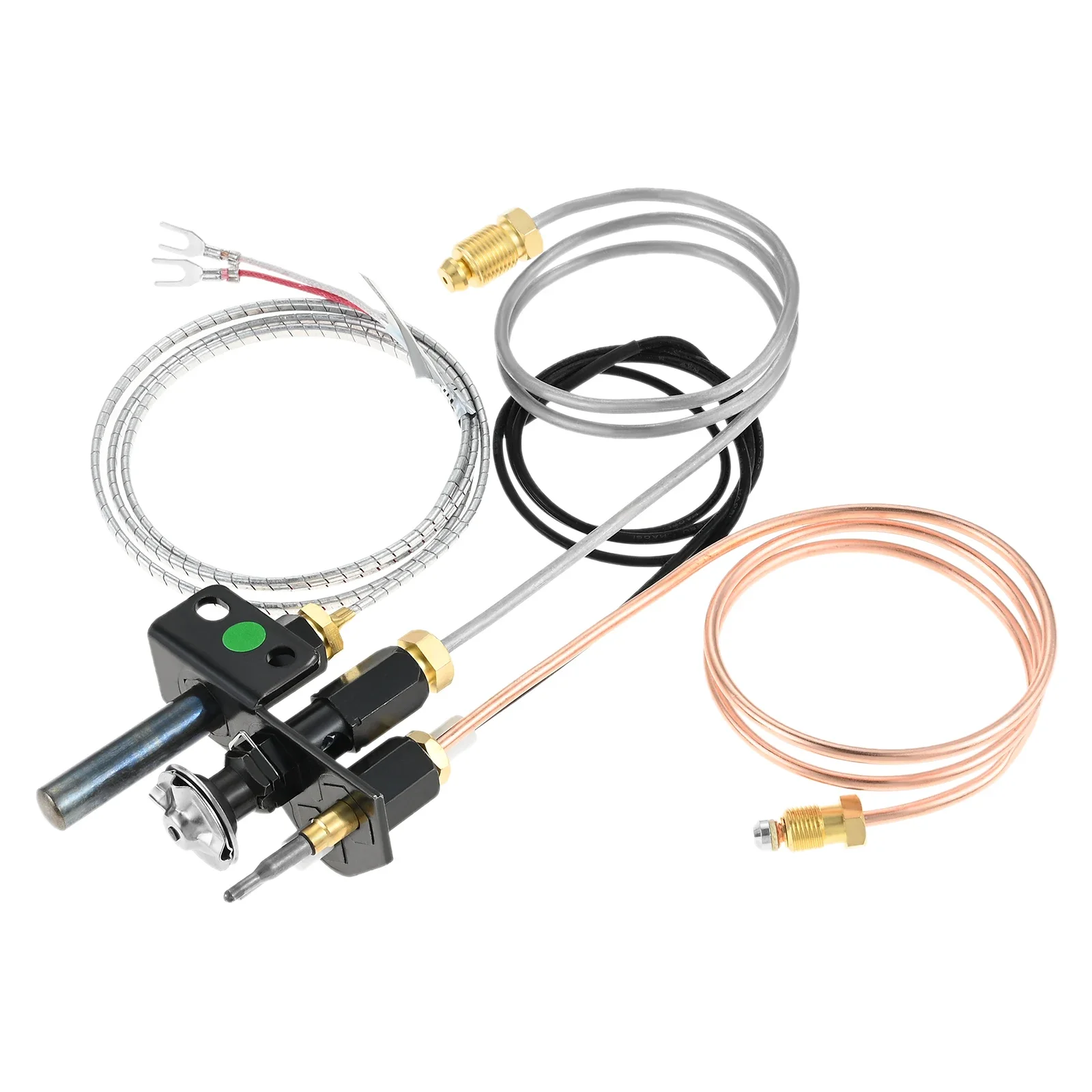 Conjunto de queimador piloto 69l17 compatível com lareira de ventilação direta superior lennox substituir para lennox/ferro greve/superior
