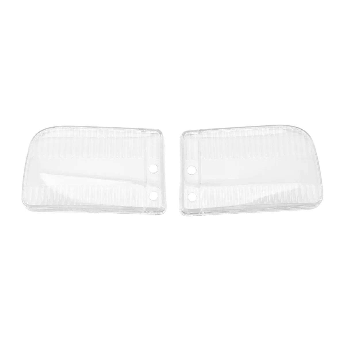 1 Pair Front Bumper Fog Lights Clear Cover for E30 -1993 Fog Lamp Protective Housing 63171385945 63171385946