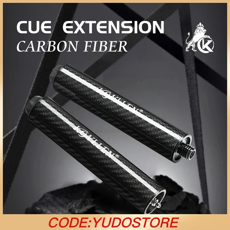 

Оригинальный удлинитель KONLLEN из углеродного волокна, 6-дюймовый удлинитель для киев с бампером для киев KONLLEN, аксессуары для бильярда