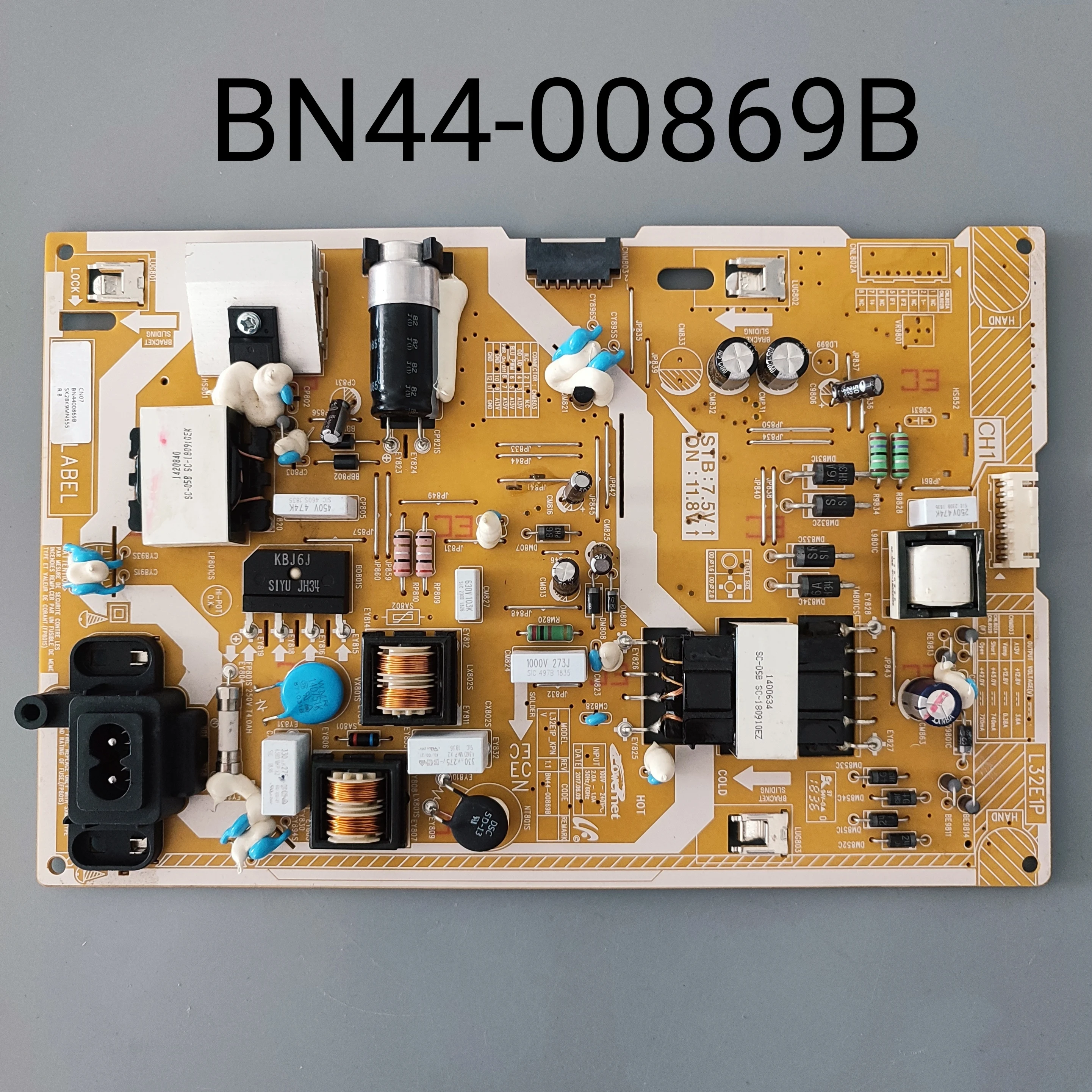 

BN44-00869B Power Supply Board Has Been Tested To Work Properly Apply UE32M5520AK UE32M5620AK FOR SAMSUNG TV