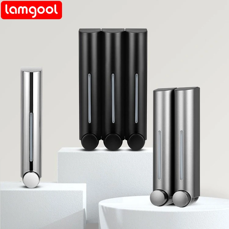 

Дозатор жидкого мыла Lamgool, настенный, 420 мл, дозатор мыла для душа, гель для душа, дозатор моющего средства для аксессуаров для ванной комнаты