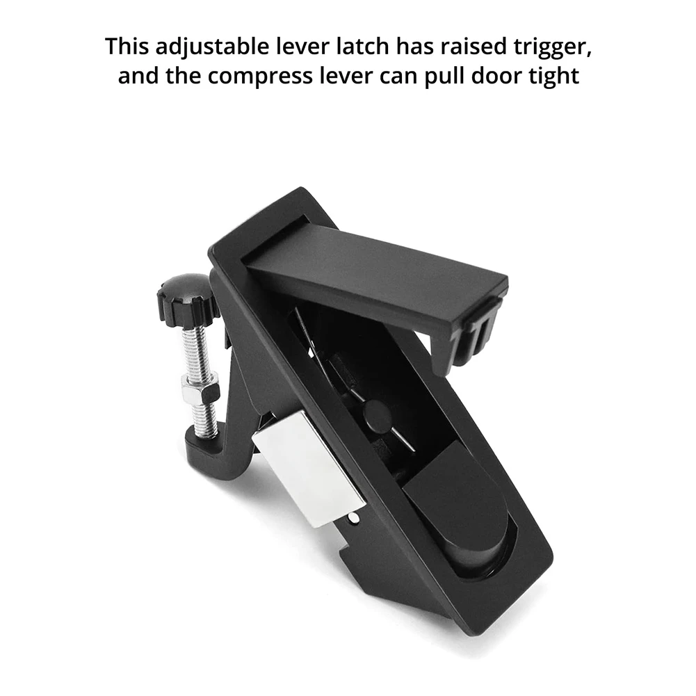 BAAG-8 Stück Kompressionsriegel, Zinklegierung, bündiger Hebelriegel, verstellbarer Griff, Bereich 0,04 Zoll – 0,94 Zoll