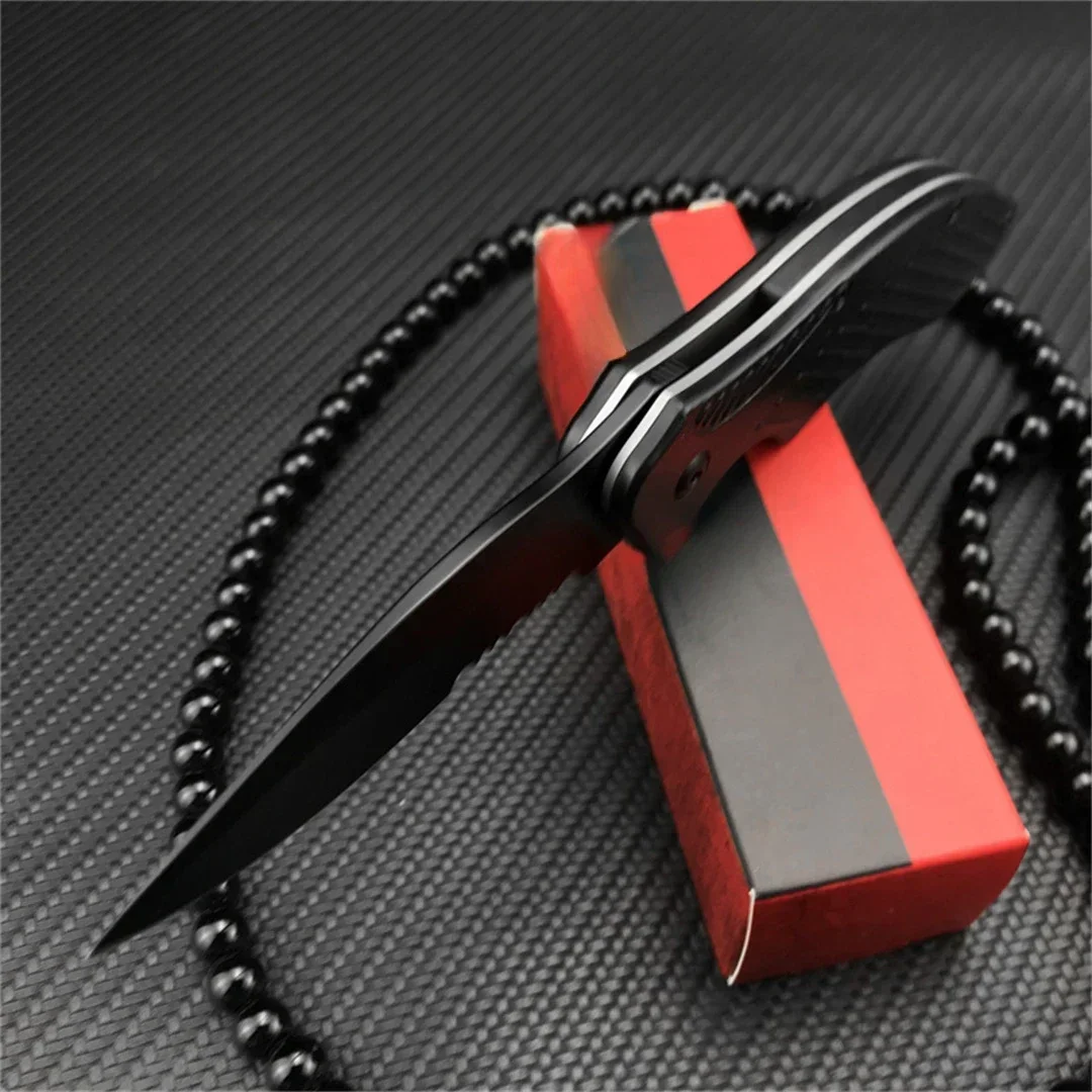 Nuovo 1605 Coltello da tasca 8CR13MOV Lama in acciaio Coltello da campeggio esterno Salvataggio Coltelli pieghevoli militari Strumento tattico portatile EDC