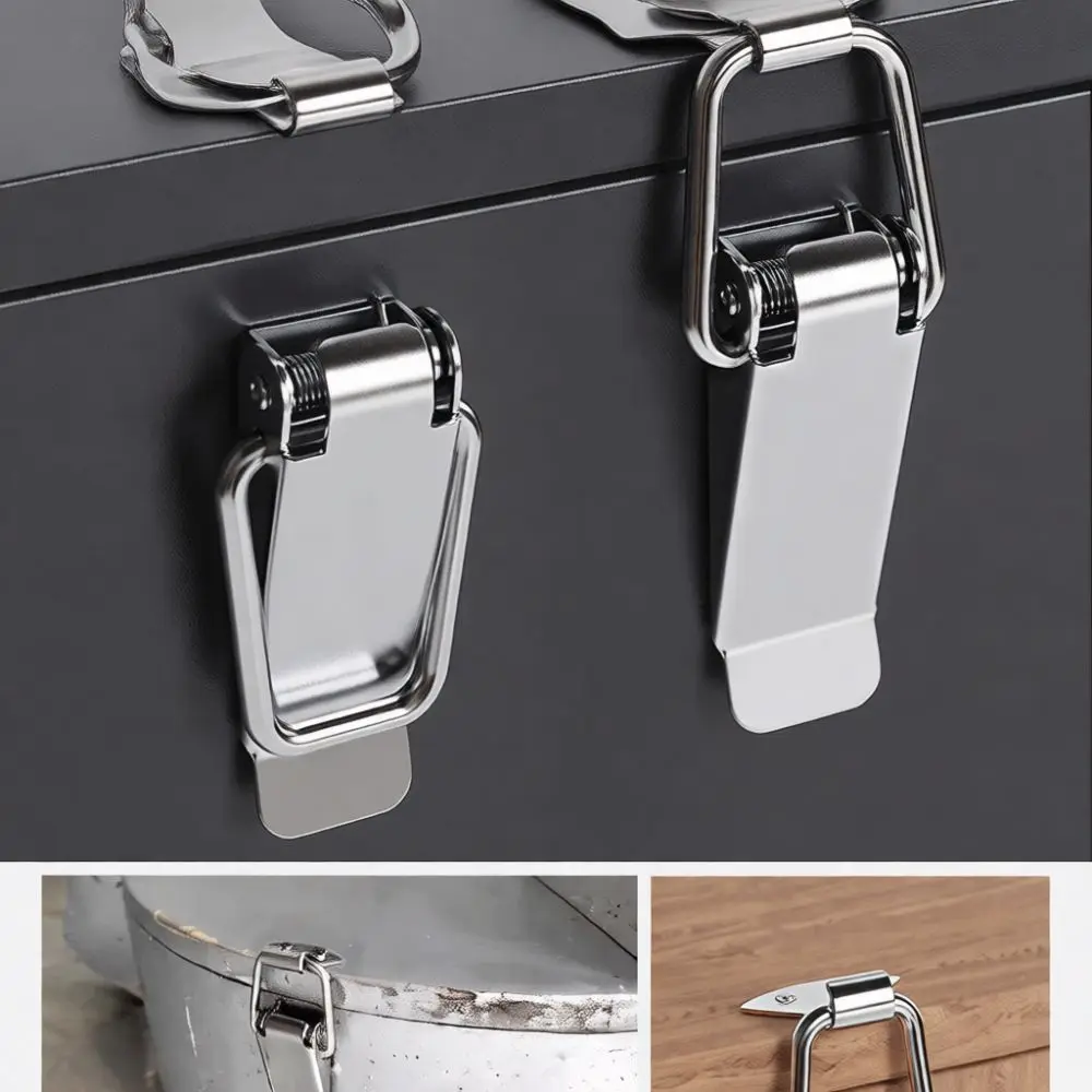 Stainless Steel Toggle Latch For Tool Case Box Trunk Hardware Catch Clamp Fastener Secure Closing Hardware Accessory