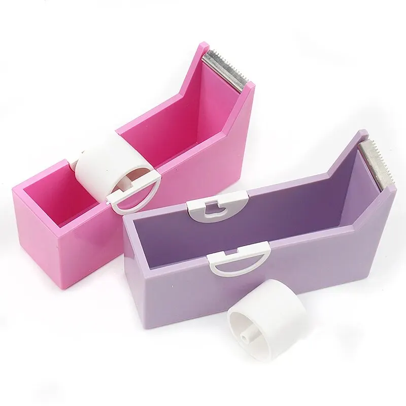 Wimpern Verlängerung Band Halter Basis Klebeband Cutter Dispenser Pfropfen Lash Kunststoff Rotierenden Band Schneiden Make-Up Werkzeuge