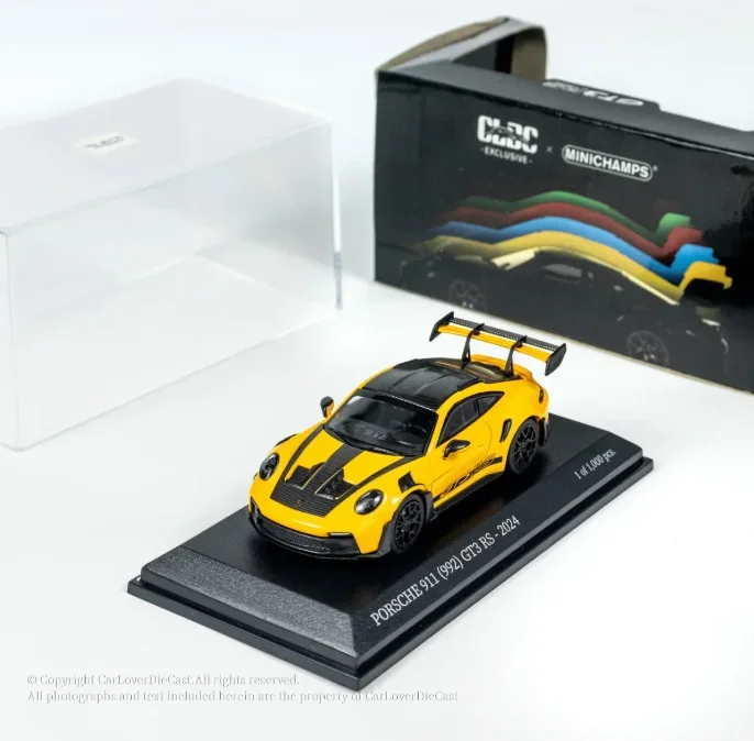MINICHAMPS 1/64 Porsche 911 (992) GT3 RS Die-Cast Car Model