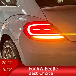 Car Taillights for VW Beetle LED Tail Light 2012-2018 Beetle Rear Fog Brake Turn Signal Automotive Accessories