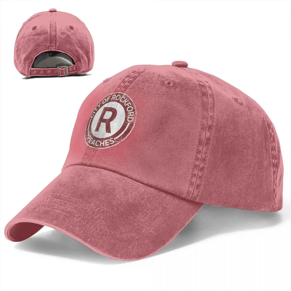 A League Of Their Own Cap Hats Men Women Baseball Cap Hip Hop R Baseball Rockford Peaches Baseball Hat Denim Casquette Gorras