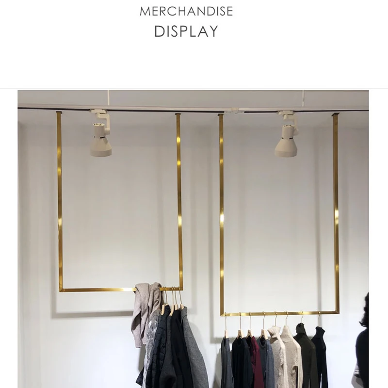 gold fitted homecoming dress Sleek Gold Metal Clothes Stand | Modern & Durable main image 1