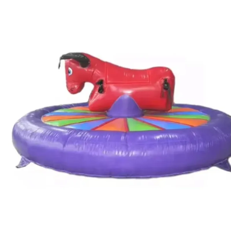 

Commercial Merry-go-round Machine Inflatable Carrousel for Amusement Park and Garden