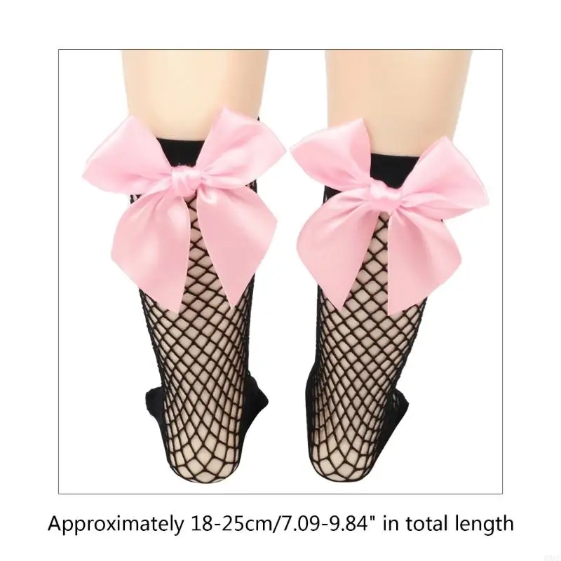 H0XF Toddler Girl Summer Summer Socks Bowknot Fishnet Gockits for Party Dress