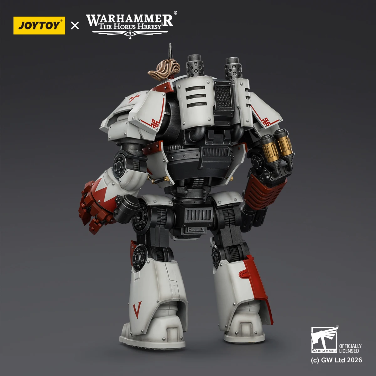 

Предзаказ: Фигурка JOYTOY Warhammer 40K White Scars Contemptor Dreadnought с пушкой Melta и Gravis Power Fist, масштаб 1/18