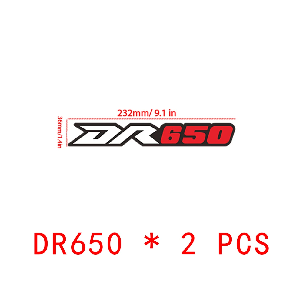 2pcs Motorcycle Swingarm Decal Graphics Kit For Suzuki DR650 DR350 DR250 DR200 DR125 DR-Z DRZ DR-ZSM