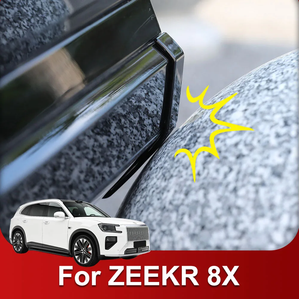 Door Edge Guard Fit For ZEEKR 8X ABS Material Hidden Body Protection Sticker Car Modification Accessories Anti-collision