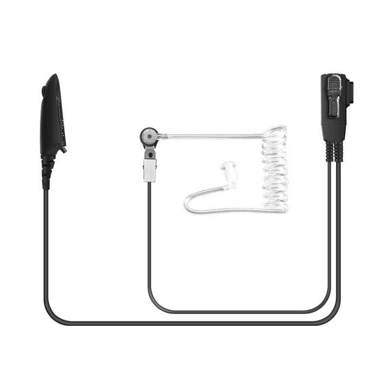 Acoustic Air Tube Earpiece Headset For Motorola GP328 GP338 PTX-760 GP340 Walkie-Talkie Duct Headset