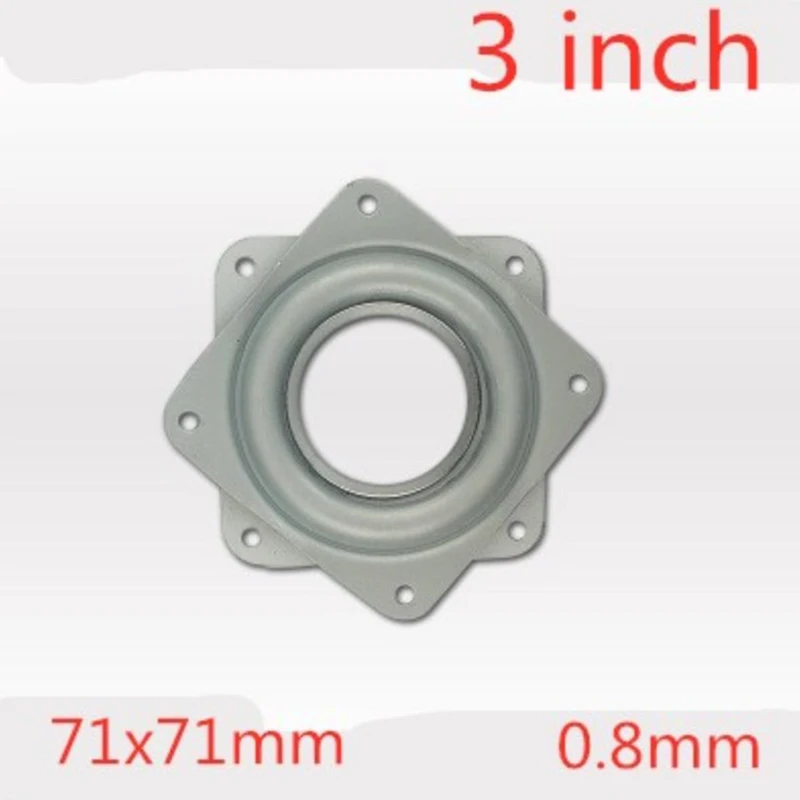 헤비 듀티 레이지 수잔 베어링 턴테이블 보트 시트 회전 플레이트 베이스, 360 도 회전 디스플레이 스탠드, 가구 하드웨어, 3 인치