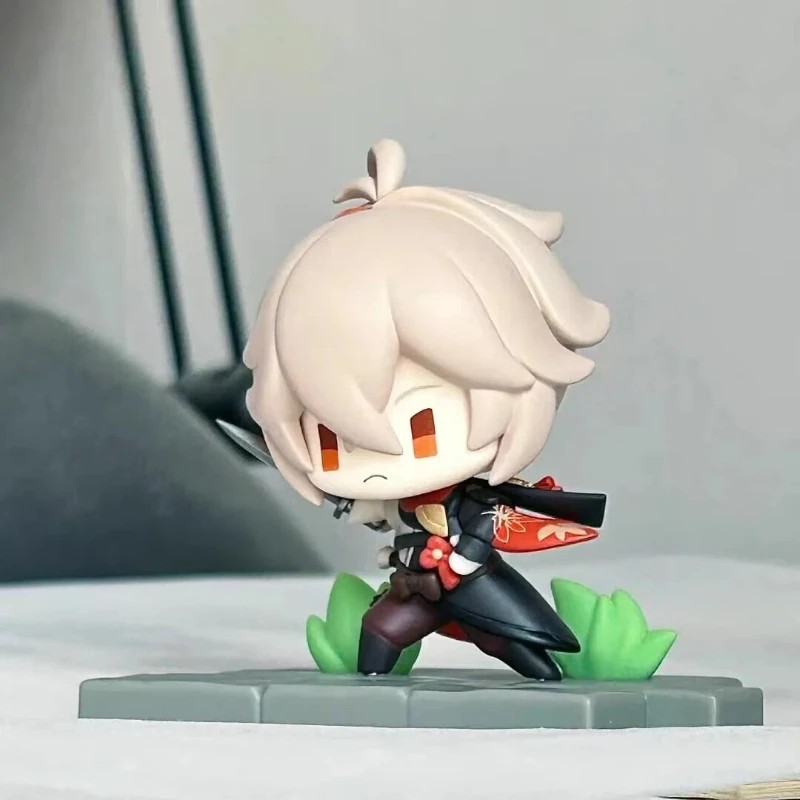 Genshin Impact Battle Heroic Inazuma Series Blind Box Mini Figurine In Stock Desktop Ornament Figure Official Style Collectib