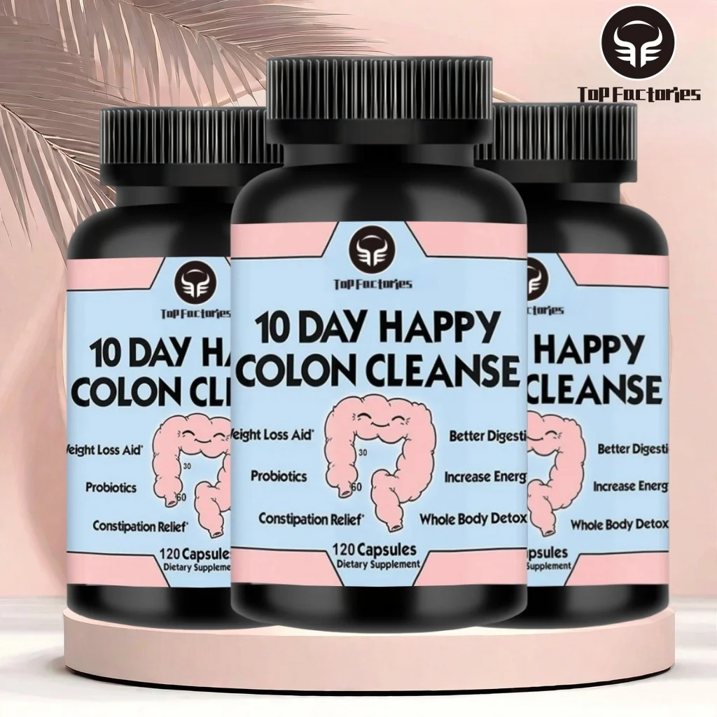 Colon Cleansing & Digestion Support Supplement Natural Daily Fiber Helps Eliminate Toxins Reduce Bloating & Support Heart