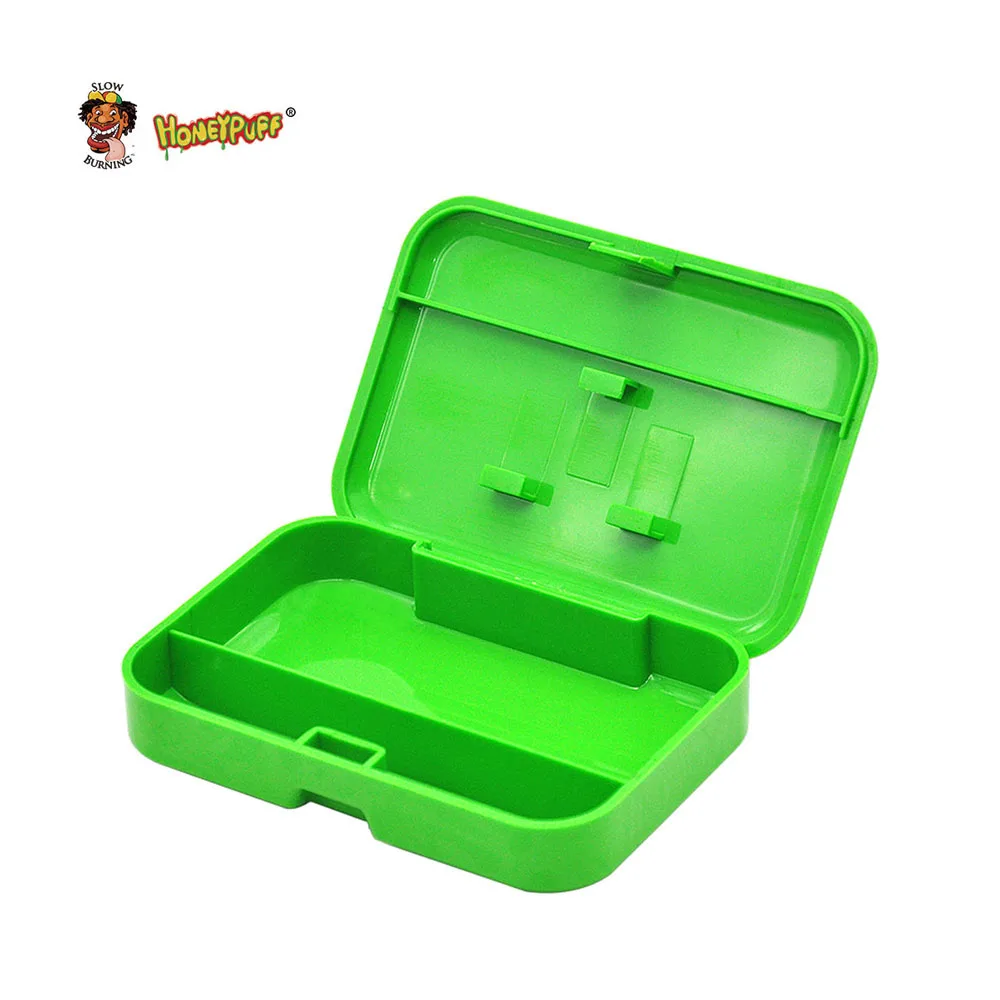 Honeypuff Plastic Tobaco Box Portable Cigar Storage Boxes Multifunction Card Cases Tobaco Holder Accesorios para fumadores