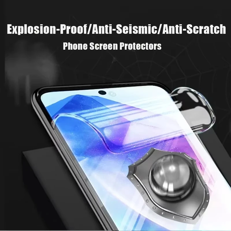 Hydrogel Film For Poco F6 X6 X5 F5 M6 Pro C65 Screen Protector For Xiaomi Redmi Note 9 10 11 12 13 Pro 13C 10C 11S 9S Soft Film