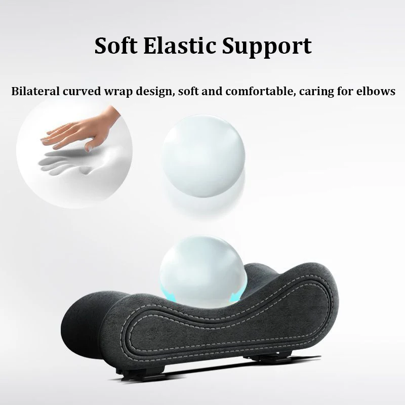 2 Pcs Chair Armrest Pad Computer Gaming Chair Elbow Support Cushion Forearm Pressure Relief Latex Memory Office Chair Pillow