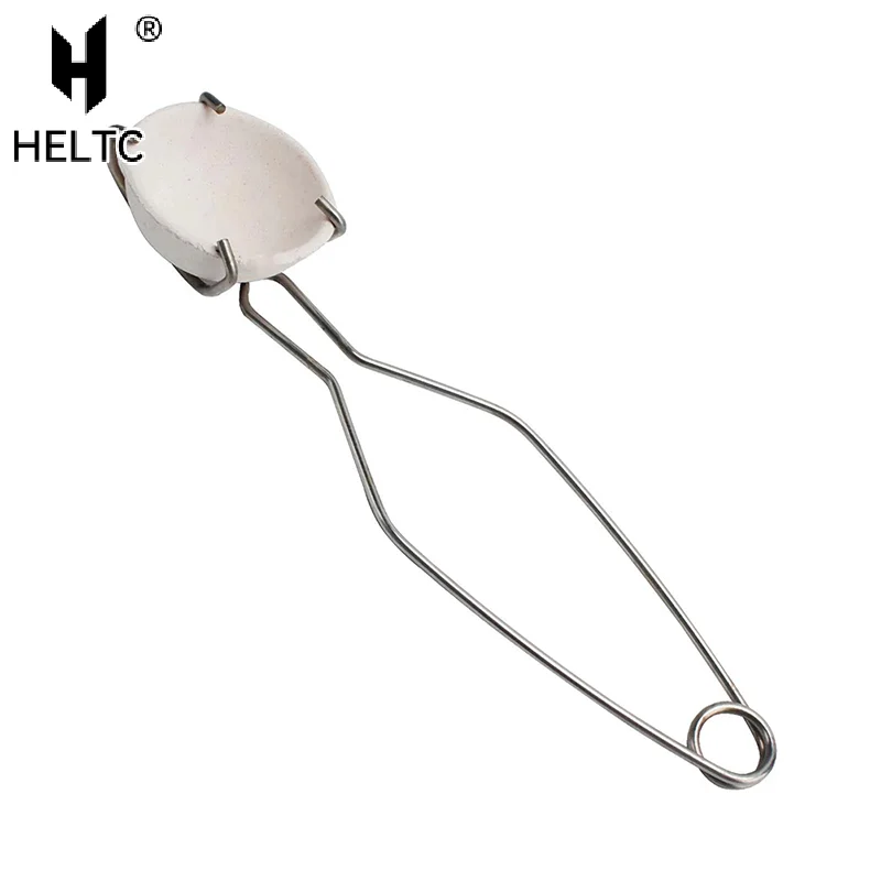25cm Stainless Steel Gold Melting bowl clamping pliers Crucible Tong Clamp Crucible Pliers Gold Melting Bowl Furnace Accessories
