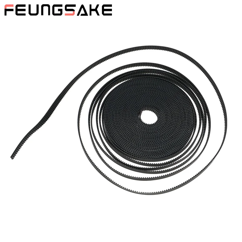 

GT2-6mm Timing Belt length 4m/5m/6m GT2 Belt Rubber Aramid Fiber Cut To Length For 3D Printer laser engraver