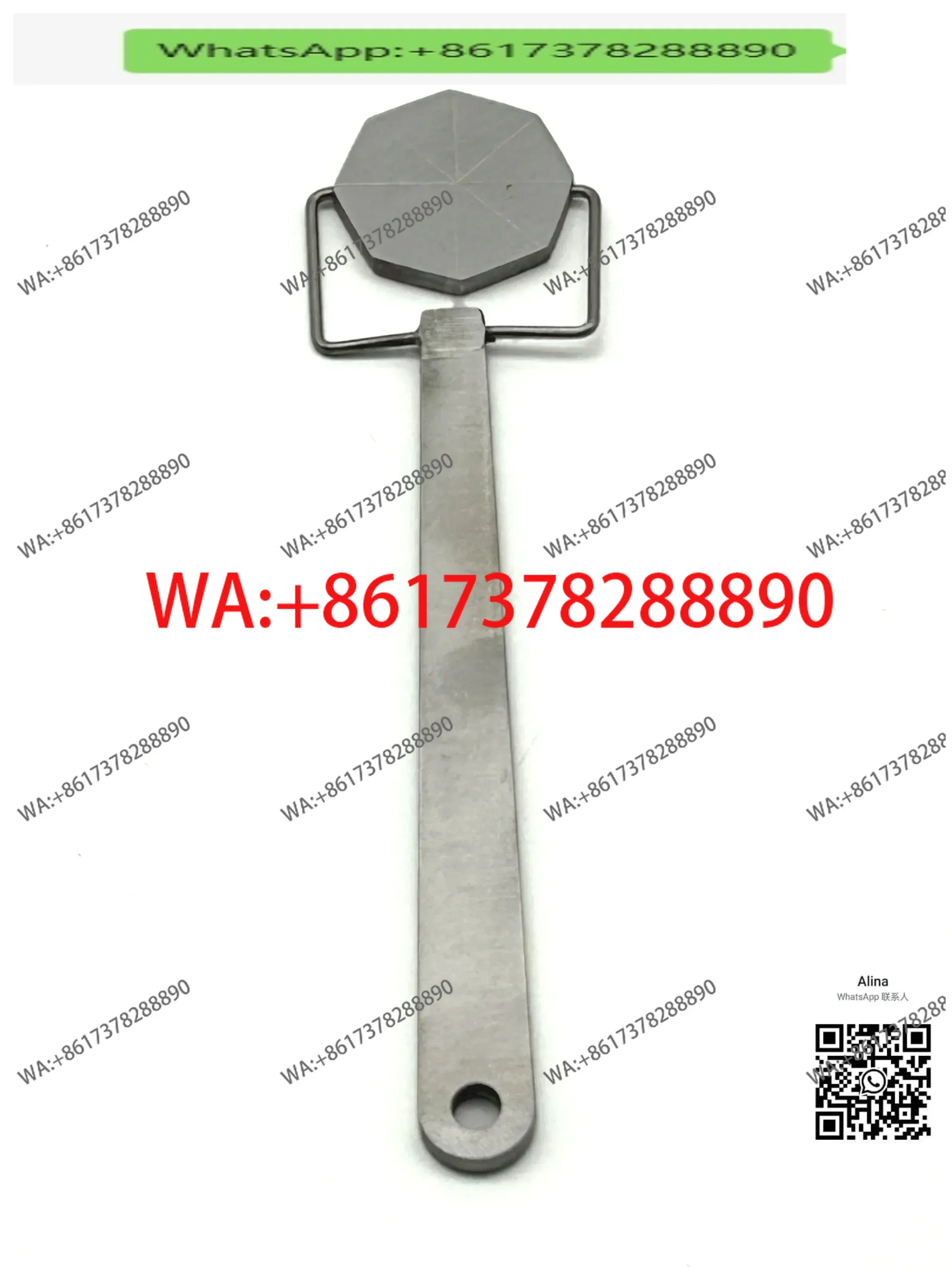 Flaw Detection Magnetic Particle Indicator Octagonal Test Block Magnetic Field NDT Testing Equipment Test Block