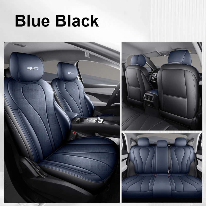 

Автомобильные аксессуары на заказ, чехлы на сиденья, полный комплект из искусственной кожи для BYD Seal 06 DM-I DMi, передний задний ряд, уплотнение BYD 6 dmi