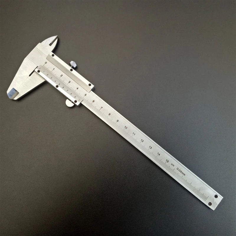 0-150mm Vernier Caliper Professional Steel Vernier Caliper Gauge Micrometer Four Use Metric Precision Measuring Tools