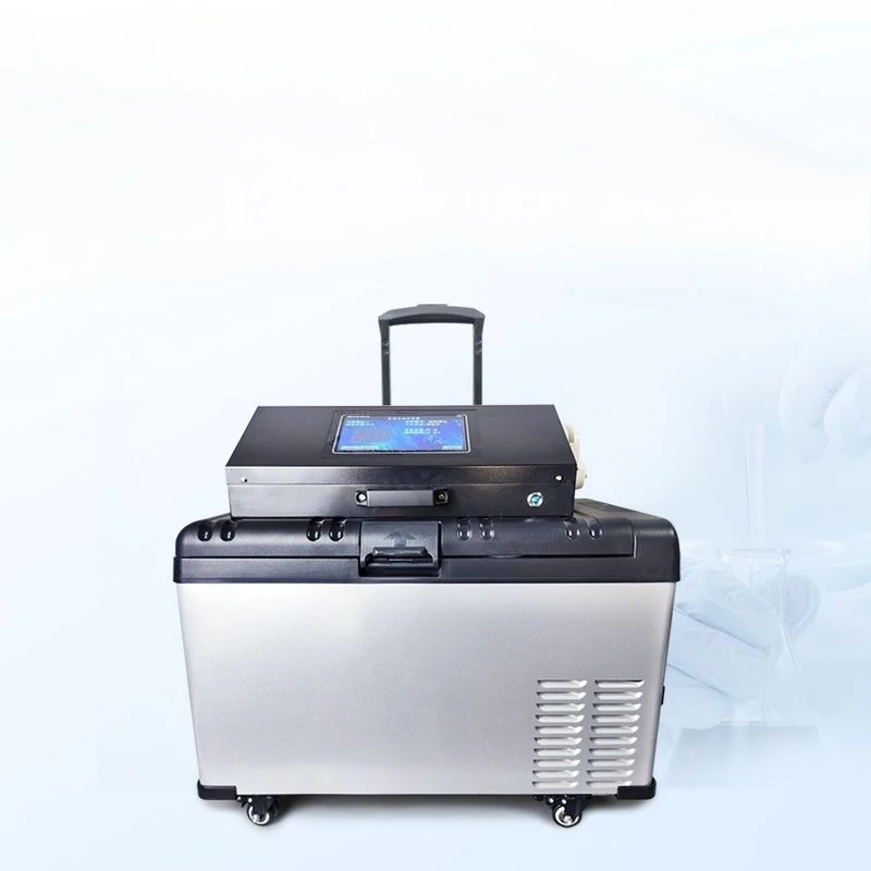 Portable water quality sampler Sample collection Freezing device Equal proportion sewage testing instrument