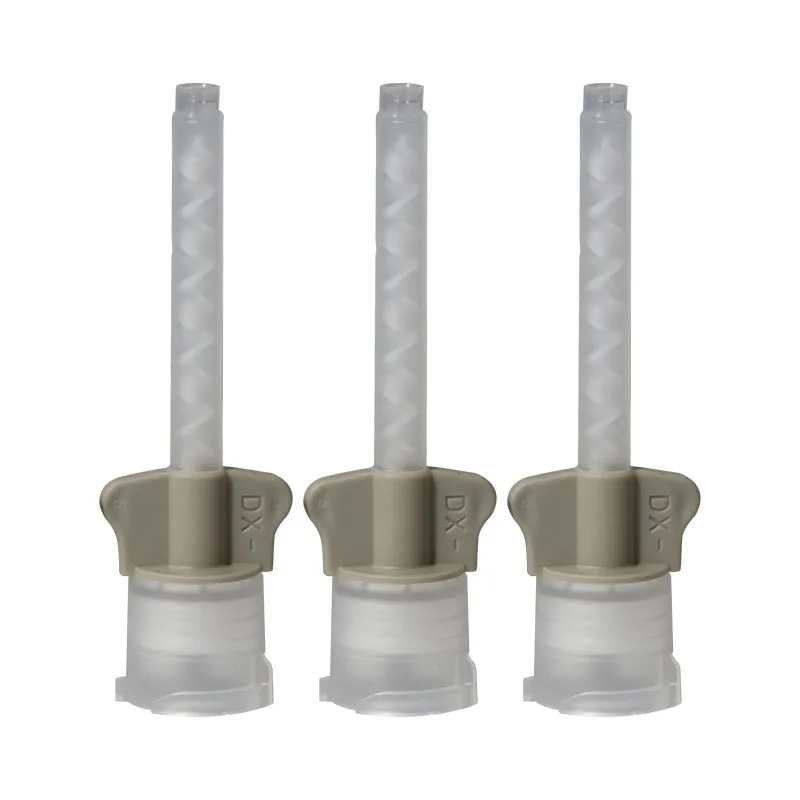 150/250/500Pcs Dental Disposable Mixing Tips Dual Barrel Cartridge Tips Automatic Universal Tools Dental Impression Material