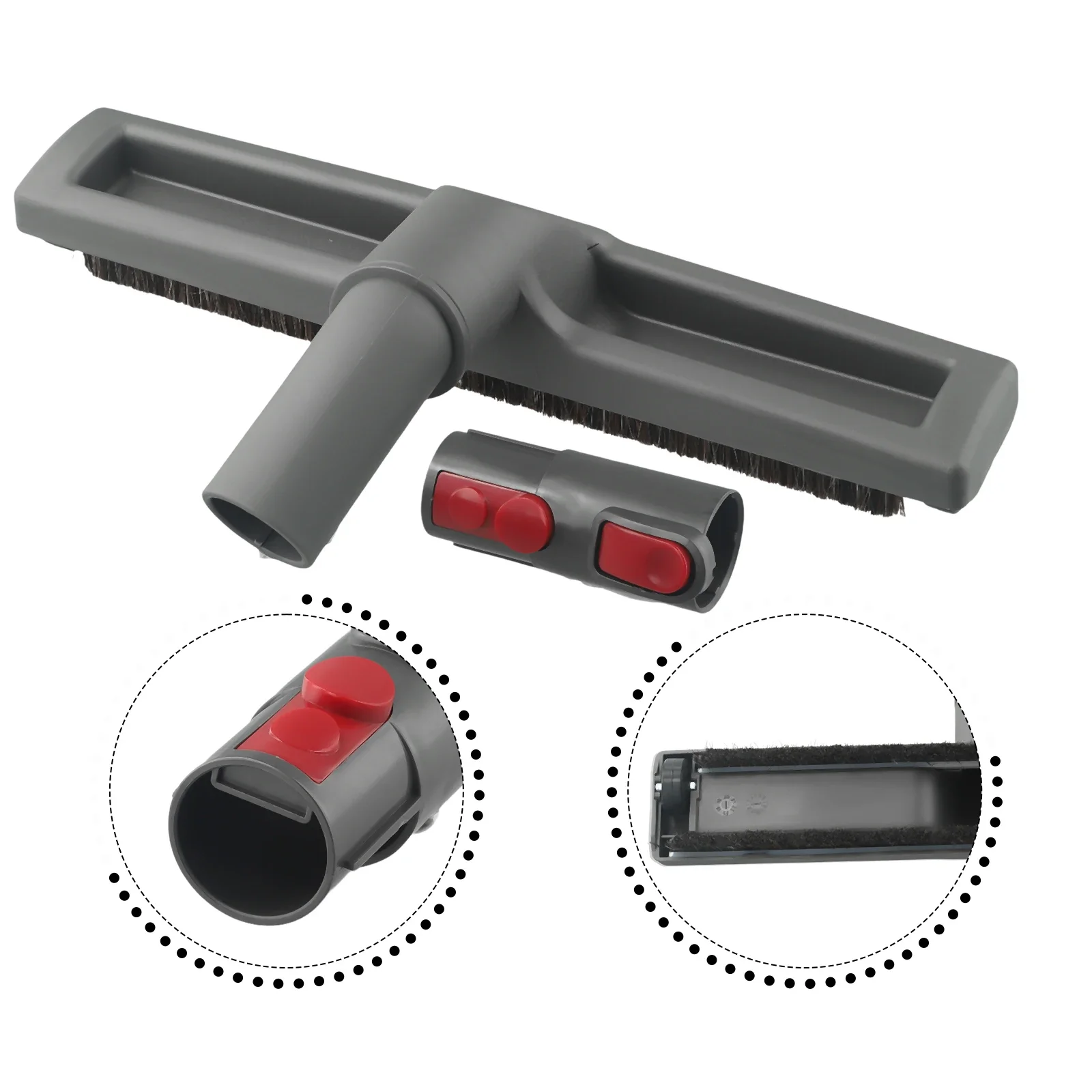 

Аксессуары для пылесоса Dyson V8 V10, детали, щетка для пола + адаптер, бытовые принадлежности, аксессуары для пылесоса
