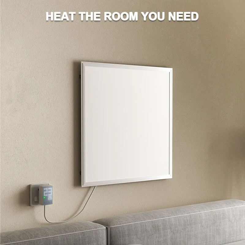 سخان الأشعة تحت الحمراء البعيدة الحائط توقيت ذكي التبديل التدفئة الكهربائية سخان كهربائي عمودي الولايات المتحدة القياسية 110 فولت سخان #1