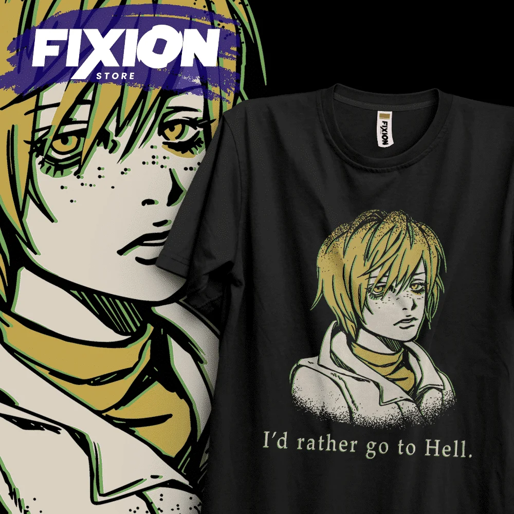 Silent Hill  NAnime T Shirt Manga Gift For Anime Lover All Size Cotton