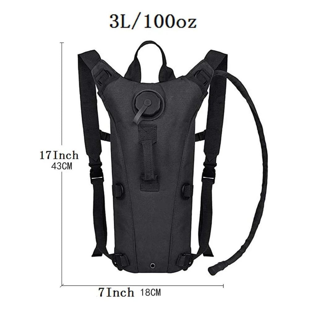 Bicycle Bike Cycling Backpack Day Pack Waterproof Water Bag Storage Knapsack Running Climbing Jogging Hydration Bladder Rucksack