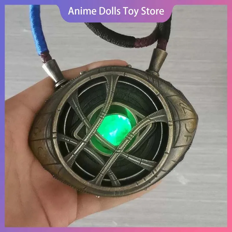 

Dr. Strange Eye Of Agamotto Figure Toy Halloween Cosplay Props High-Quality Alloy Model Toy Collection Decoration Birthday Gift