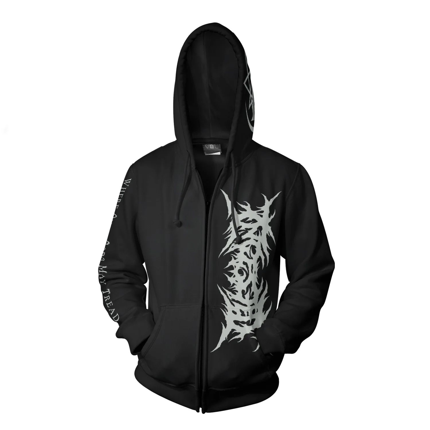 Mens Hoodies SLAM DEATHCORE INGESTED Hoody Tops Heavy Metal with Hooded Vintage Hip Hop Streetwear Hoodie Oversized Sweatshirts