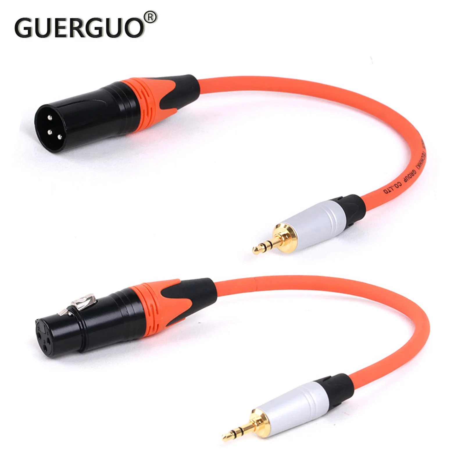 

Colorful 3.5mm TRS Male To XLR Female/Male Cable Gold Plated Connector 3.5mm Stereo Male Jack Balanced To 3pin XLR Mic Cable PVC