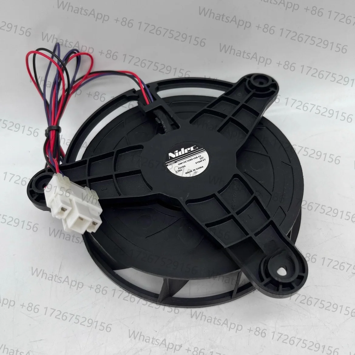 Fan suitable for refrigerators, red, black, and purple three-wire GW13E12MS1AB-52  120 12v 0.19A