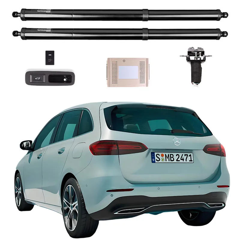 

Для BENZ B Class 2020-2025 Smart Power Tailgate электрическая задняя дверь багажник с дистанционным управлением Hands-Free Kick опционально