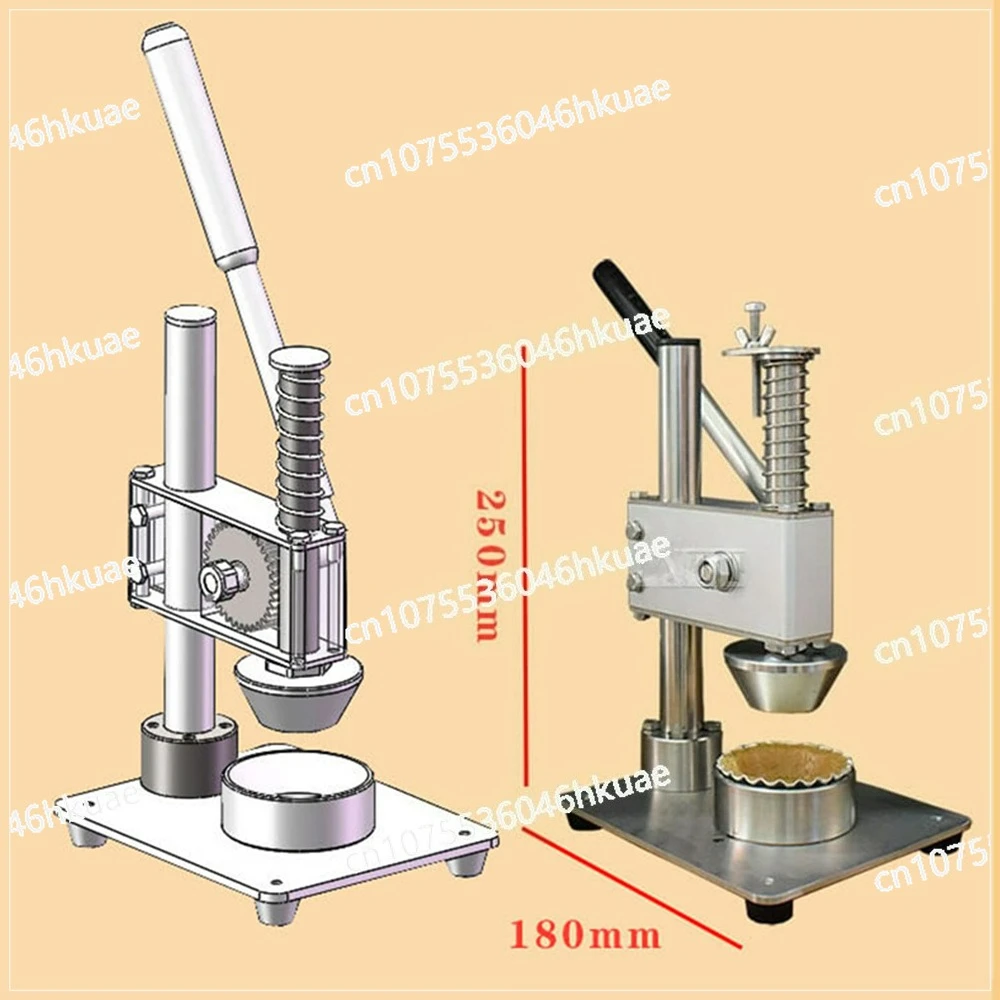 

Stainless Steel Baking Mould Tartlet Forming Machine Manual Egg Tart Maker Baking Press Shape Machine