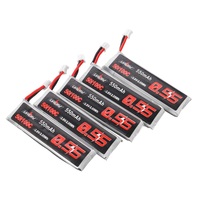 5Pcs URUAV 3.8V 550mAh 50/100C 1S HV 4.35V PH2.0 Lipo Battery for Emax Tinyhawk Kingkong/LDARC TINY