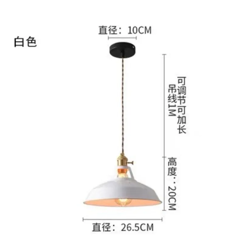 Nordic Creative Minimalist Restaurant Chandelier Coffee Shop Bar Counter LED Milk Tea Shop Barber Shop Macaron Pendant Lamps