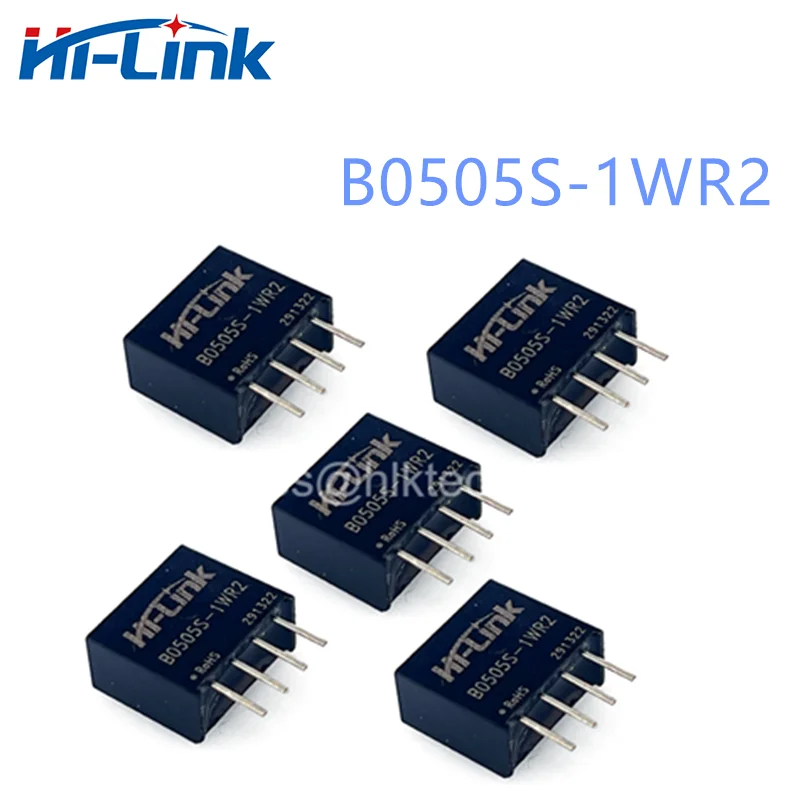 Free Shipping Intelligent Household Hilink DC/DC B0505S-1WR2 10pcs/lot 5V 1W Isolation Mini Adjustable Power Module Converter