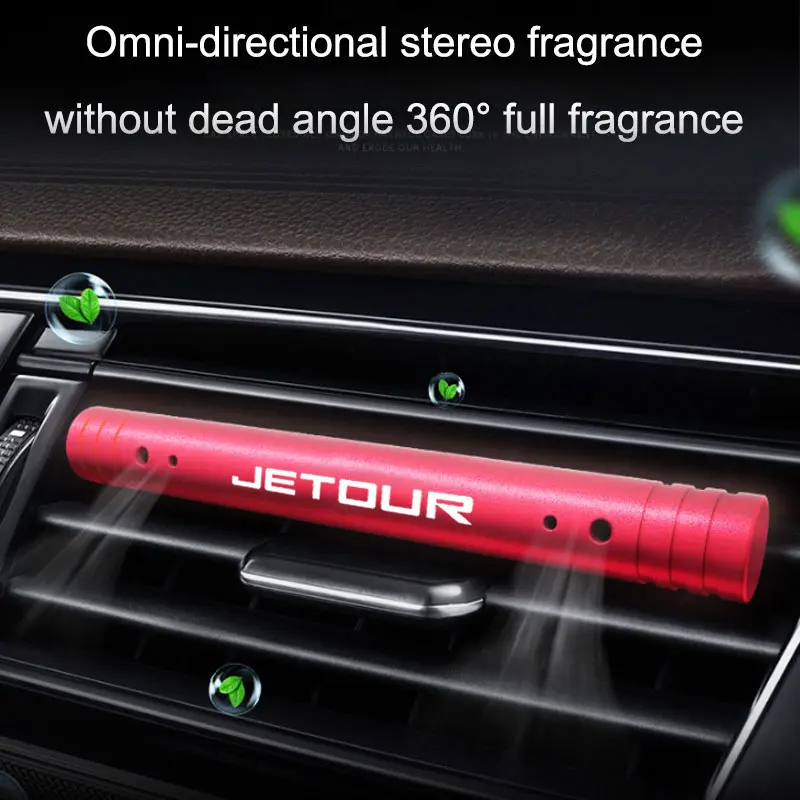 Top grade Perfume Air Conditioning Aromatherapy Clip Car Interior Air Freshener Gift for Chery Jetour X70SM X90 X95 Accessories