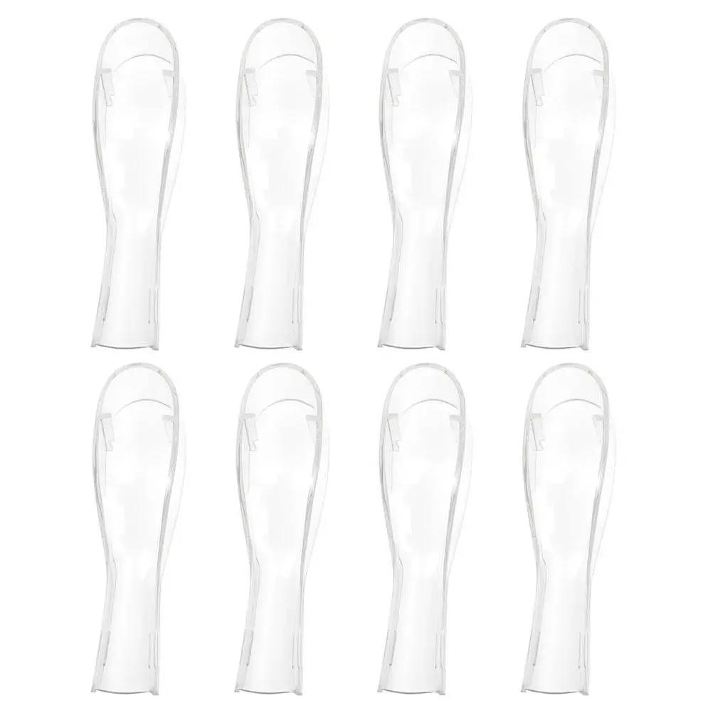 

8 шт. многоразовых защитных колпачков для насадок зубных щеток из высококачественного полипропилена, гигиенические защитные колпачки для насадок электрических зубных щеток, для путешествий