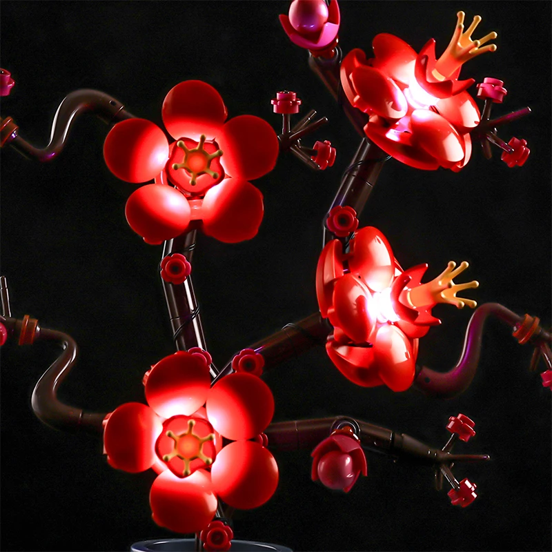 Premium DIY Led Light Kit For Lego 10369 Plum Blossom (Only Led Light,Without Blocks Model) Brighten Up Your Creations