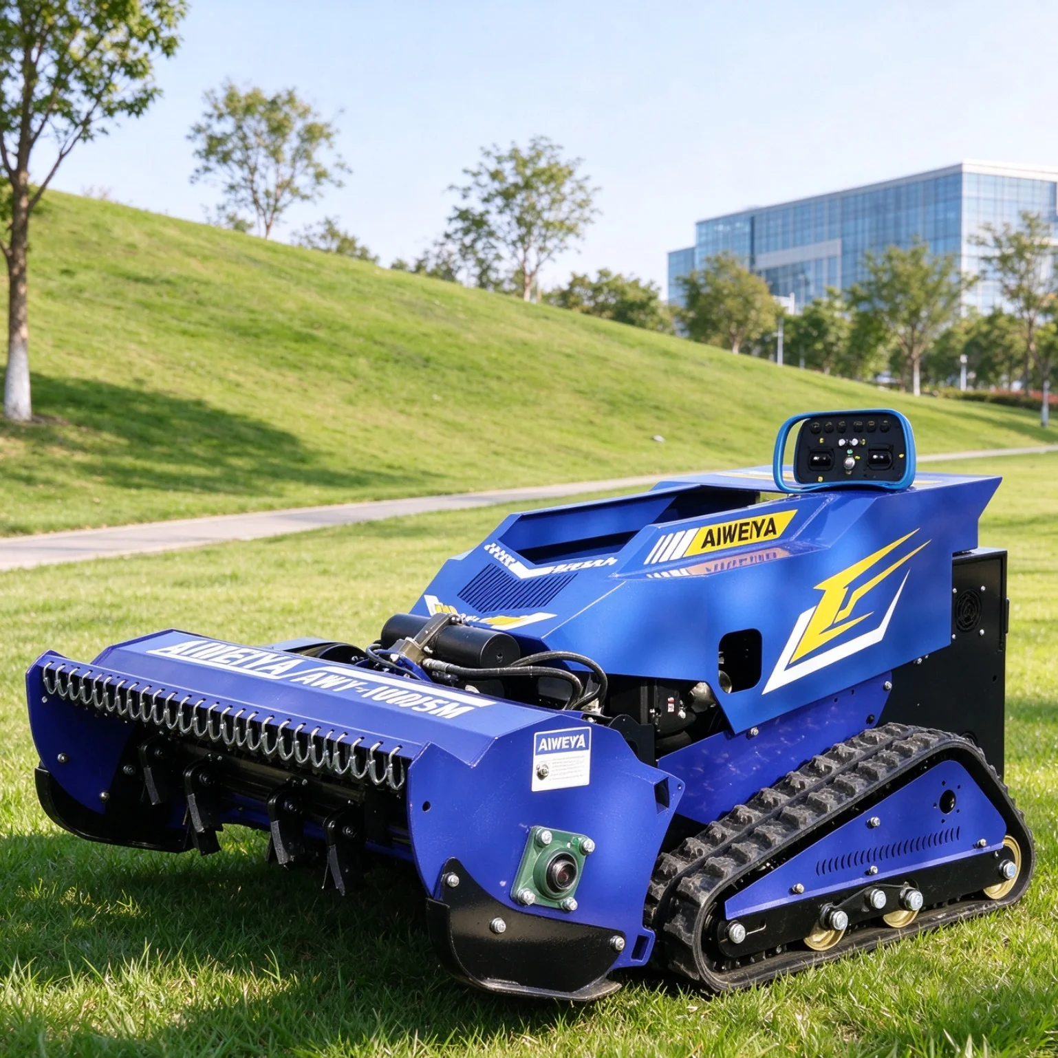 Customized Autonomous Robot Lawn Mower GPS Lawn Mower Wire Free Lawn Robot